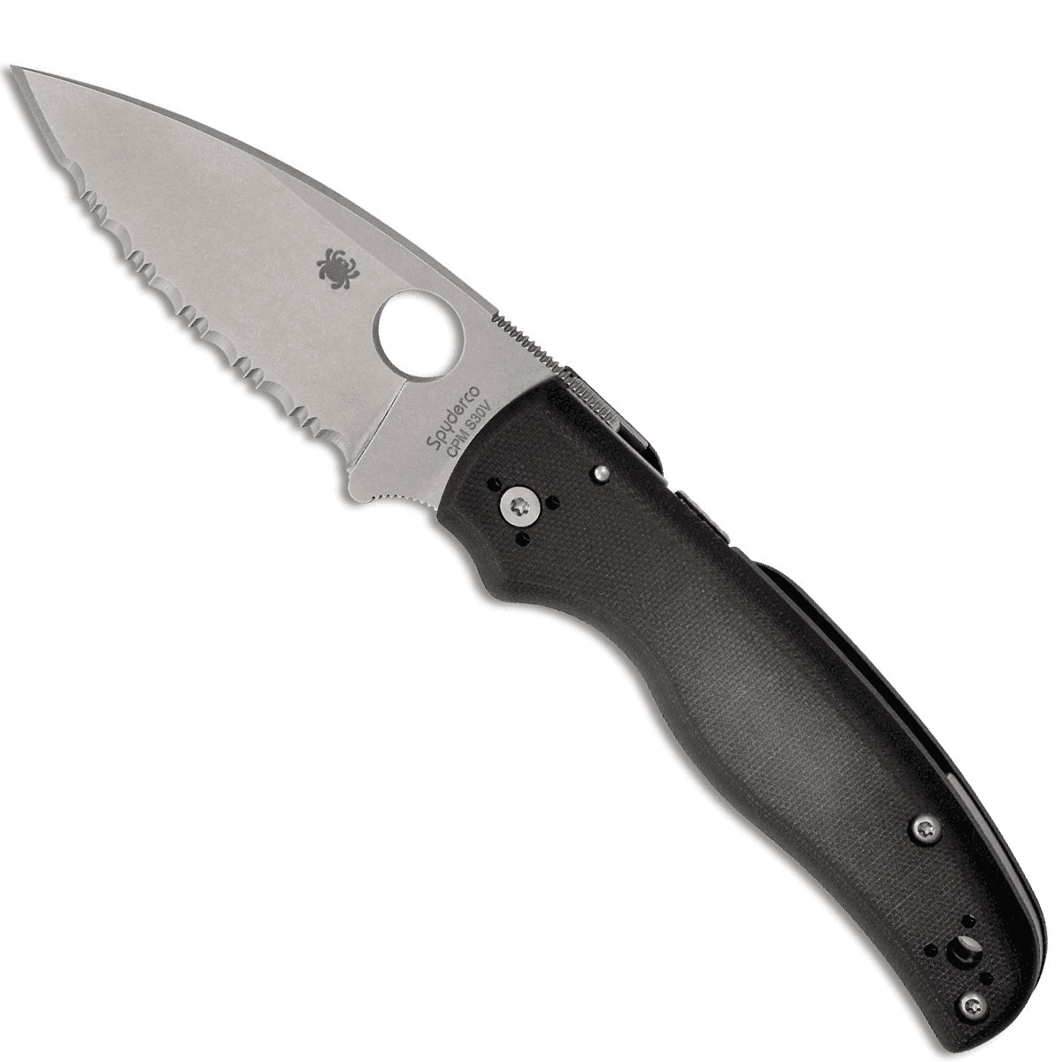 Spyderco C229GS Shaman 3.58" Folding Serrated Knife Spyderco C229GS Shaman 3.58" Folding Serrated Knife