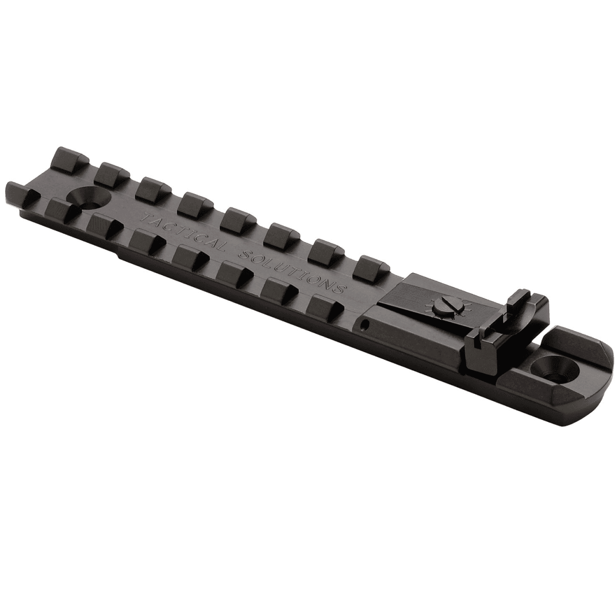 Tactical Solutions Integral Picatinny Scope Rail for Buck Mark Pistols in Black - 14152 Tactical Solutions Integral Picatinny Scope Rail for Buck Mark Pistols in Black - 14152