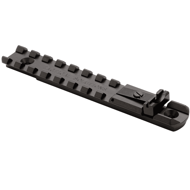 Tactical Solutions Integral Picatinny Scope Rail for Buck Mark Pistols in Black - 14152 Tactical Solutions Integral Picatinny Scope Rail for Buck Mark Pistols in Black - 14152