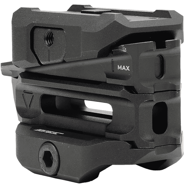 Strike Industries Strike Variable Optic Mount for Aimpoint Micro Standard in Black Anodized Aluminum - 165342 Strike Industries Strike Variable Optic Mount for Aimpoint Micro Standard in Black Anodized Aluminum - 165342