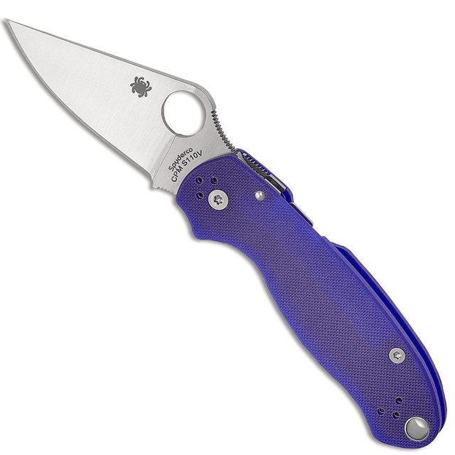 Spyderco C223GPDBL Para 3 2.95" Folding Knife Spyderco C223GPDBL Para 3 2.95" Folding Knife