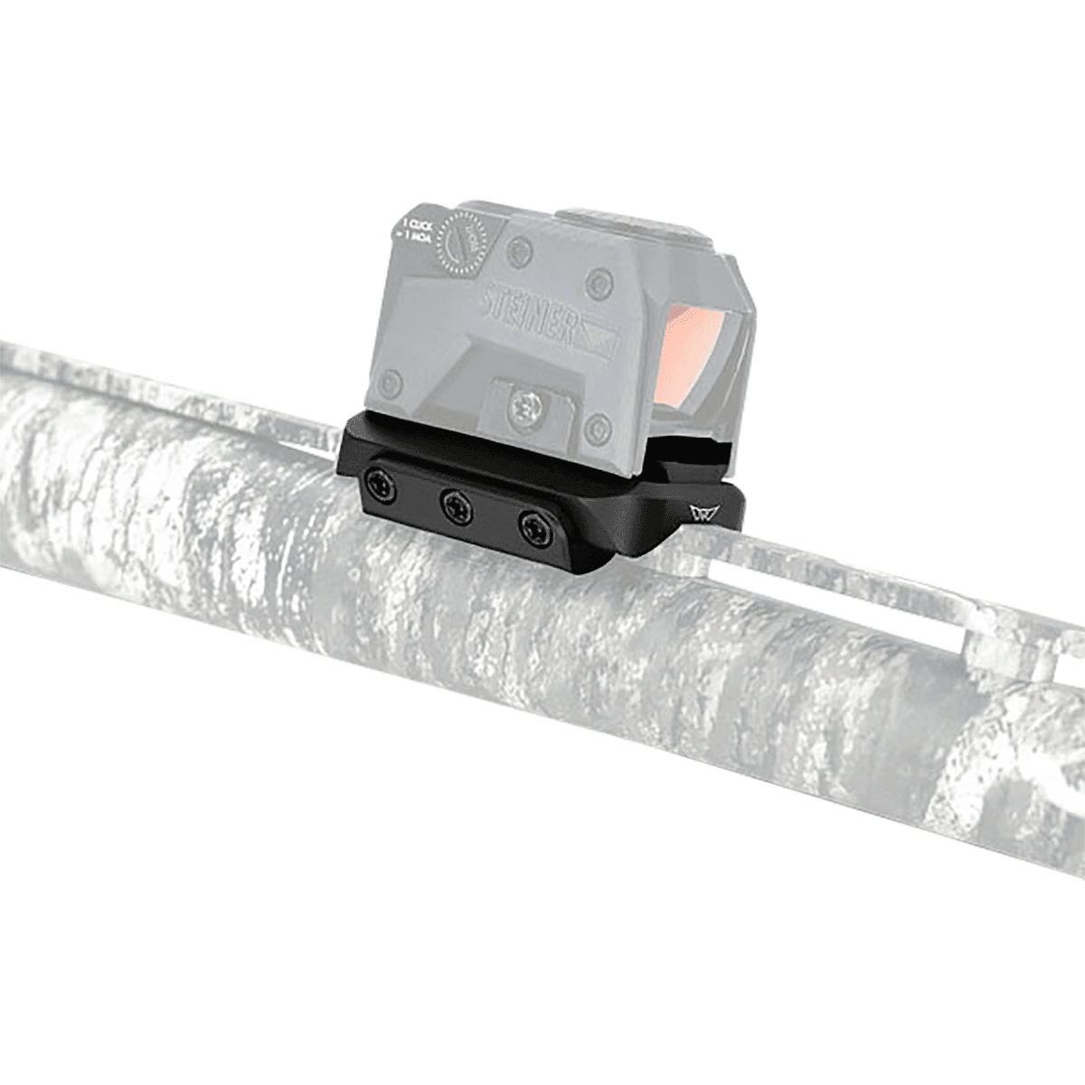 Warne Red Dot Shotgun Rib ACRO Pattern Footprint Mount in Black Anodized Aluminum - 164328 Warne Red Dot Shotgun Rib ACRO Pattern Footprint Mount in Black Anodized Aluminum - 164328