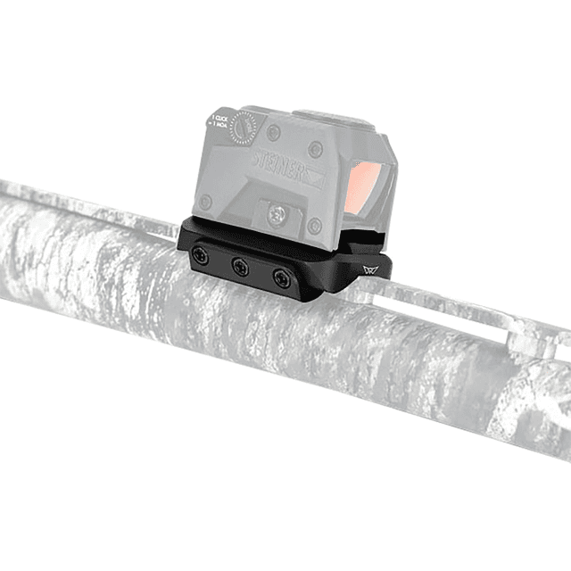 Warne Red Dot Shotgun Rib ACRO Pattern Footprint Mount in Black Anodized Aluminum - 164328 Warne Red Dot Shotgun Rib ACRO Pattern Footprint Mount in Black Anodized Aluminum - 164328