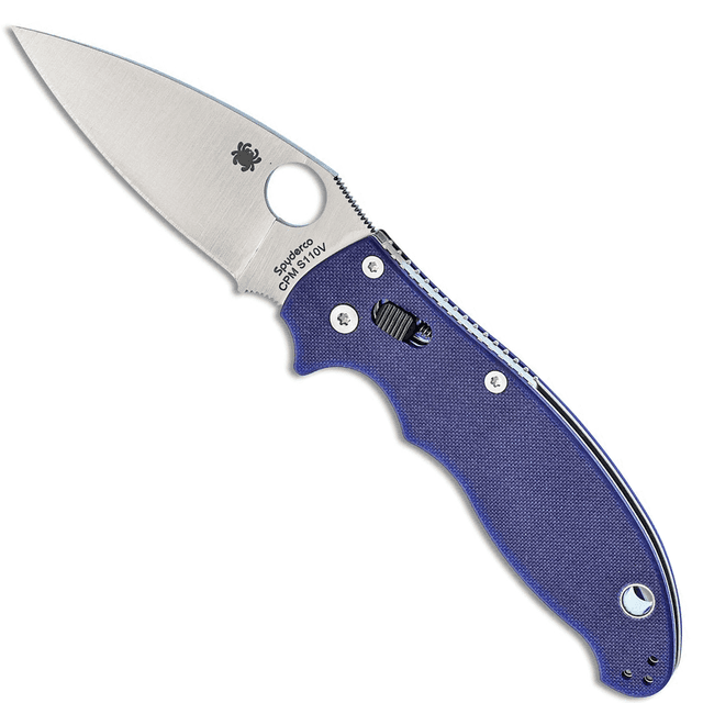 Spyderco C101GPDBL2 Manix 2 3.37" Folding Knife Spyderco C101GPDBL2 Manix 2 3.37" Folding Knife