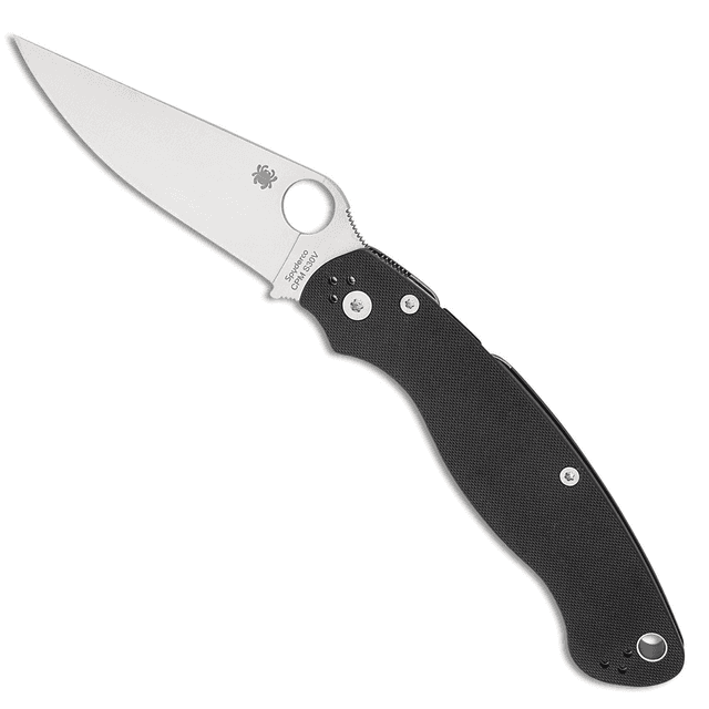 Spyderco C36GP2 Military 2 4" Folding Plain Stonewashed Knife Spyderco C36GP2 Military 2 4" Folding Plain Stonewashed Knife