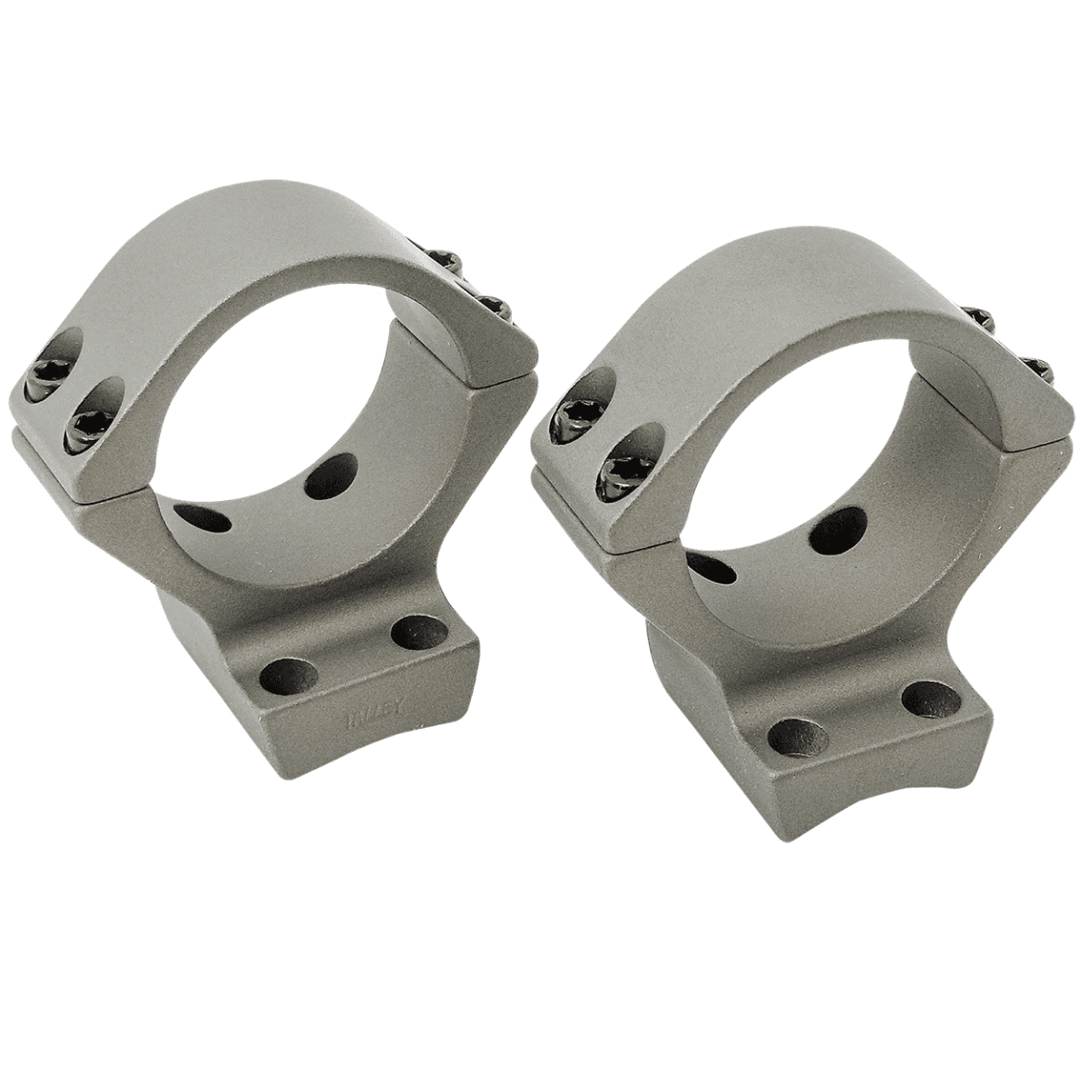 Talley Browning X-Bolt Scope Mount and 30mm Ring Combo in Smoked Bronze Cerakote - 154549 Talley Browning X-Bolt Scope Mount and 30mm Ring Combo in Smoked Bronze Cerakote - 154549