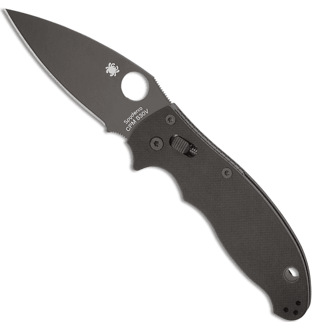 Spyderco C101GPBBK2 Manix 2 3.37" Folding Knife Spyderco C101GPBBK2 Manix 2 3.37" Folding Knife