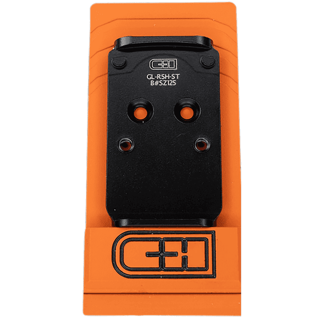 C&H Precision Trijicon/Holosun Pattern Footprint V2 STEEL military and law enforcement officer Adapter in Black Zinc - 165164 C&H Precision Trijicon/Holosun Pattern Footprint V2 STEEL military and law enforcement officer Adapter in Black Zinc - 165164