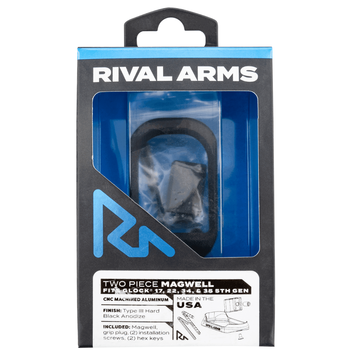 Rival Arms Two Piece Magwell Gen5 Glock 17/22/34/35 - RARA70G121A Rival Arms Two Piece Magwell Gen5 Glock 17/22/34/35 - RARA70G121A