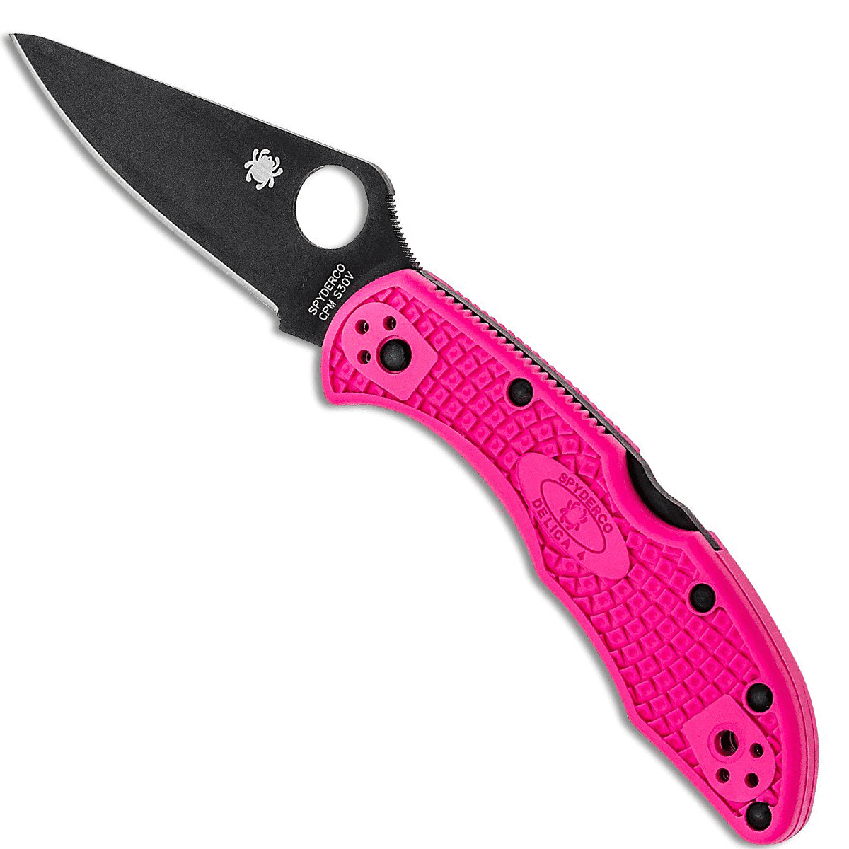 Spyderco C11FPPNS30VBK Delica 4 Lightweight 2.90" Folding Knife Spyderco C11FPPNS30VBK Delica 4 Lightweight 2.90" Folding Knife