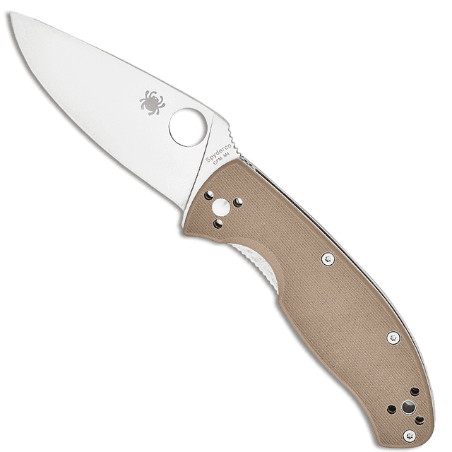 Spyderco C122GBNM4P Tenacious 3.35" Folding Plain CPM M4 Knife Spyderco C122GBNM4P Tenacious 3.35" Folding Plain CPM M4 Knife