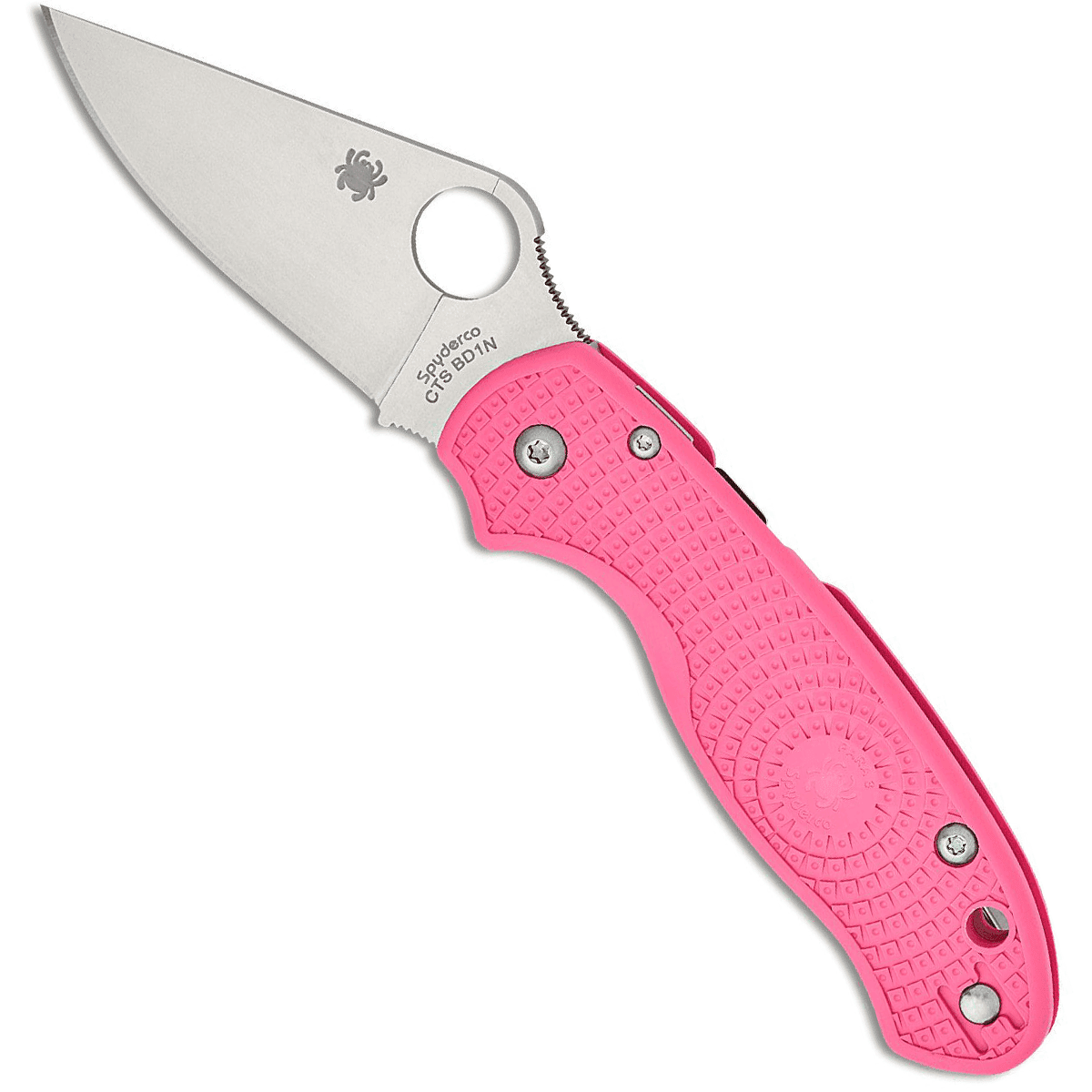 Spyderco C223PN Para 3 Lightweight Breast Cancer EDC 2.93" Folding Knife Spyderco C223PN Para 3 Lightweight Breast Cancer EDC 2.93" Folding Knife