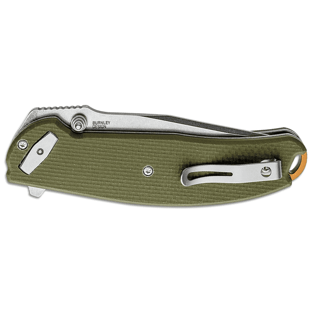 CRKT 2471 Butte 3.36" Folding Plain Stonewashed D2 Knife CRKT 2471 Butte 3.36" Folding Plain Stonewashed D2 Knife