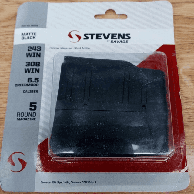 Stevens 334 5rd Magazine 243, 308, 6.5 creedmoor - 56305 Stevens 334 5rd Magazine 243, 308, 6.5 creedmoor - 56305