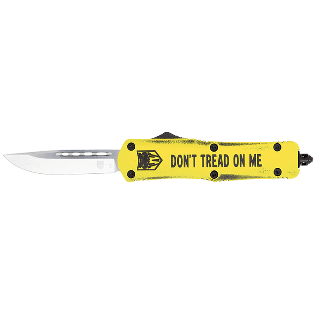 CobraTec Knives MDTOMFS3DNS FS-3 Don't Tread On Me Medium 3" OTF Knife CobraTec Knives MDTOMFS3DNS FS-3 Don't Tread On Me Medium 3" OTF Knife