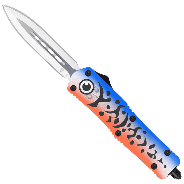 CobraTec Knives MFLBLUFS3DAGNS FS-3 Blue Lure Medium 3" OTF Knife CobraTec Knives MFLBLUFS3DAGNS FS-3 Blue Lure Medium 3" OTF Knife