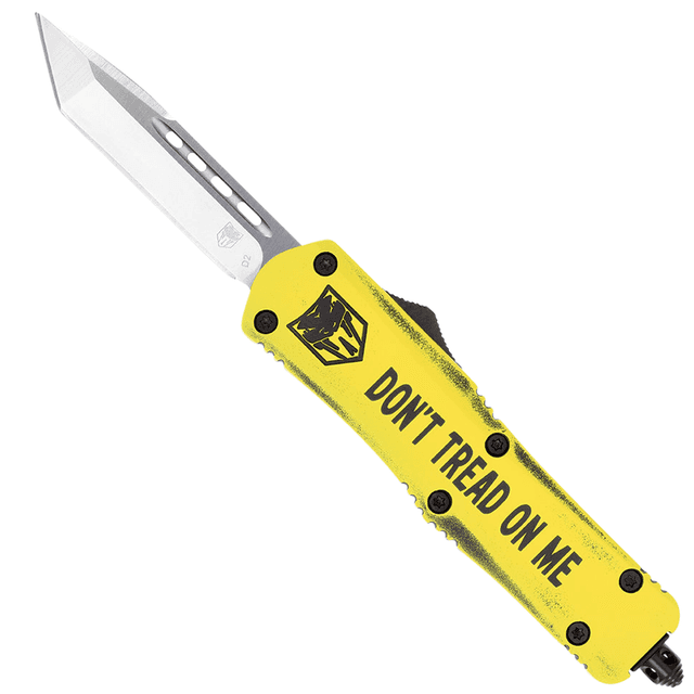 CobraTec Knives MDTOMFS3TNS FS-3 Don't Tread On Me Medium 3" OTF Knife CobraTec Knives MDTOMFS3TNS FS-3 Don't Tread On Me Medium 3" OTF Knife