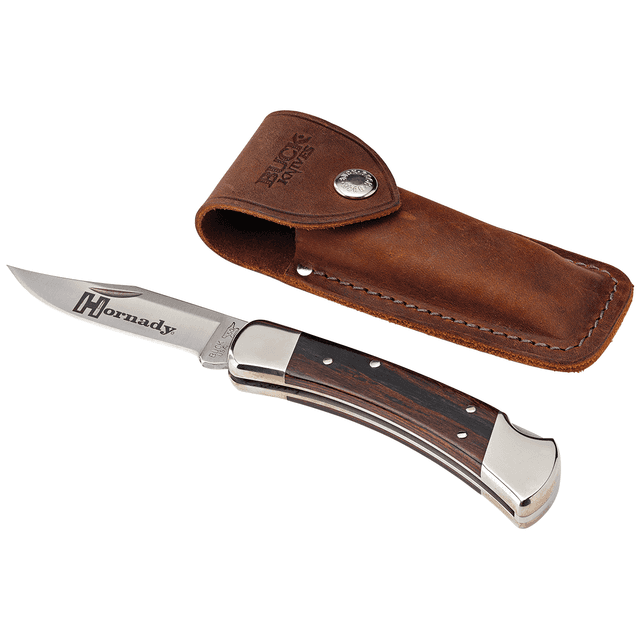 Hornady 99126 Buck 110 Folding Plain 420 Stainless Steel Knife Hornady 99126 Buck 110 Folding Plain 420 Stainless Steel Knife