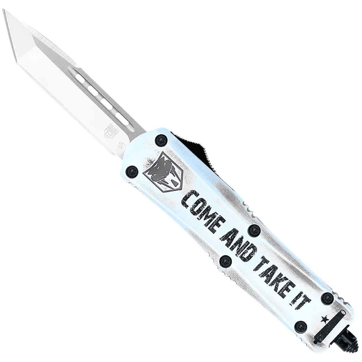 CobraTec Knives SCATIFS3TNS FS-3 Come And Take It Small 3" OTF Knife CobraTec Knives SCATIFS3TNS FS-3 Come And Take It Small 3" OTF Knife