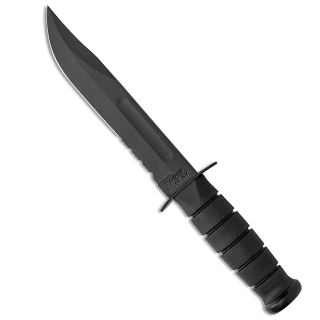 Ka-Bar 1214 Fighting/Utility 7" Fixed Clip Point Serrated Knife Ka-Bar 1214 Fighting/Utility 7" Fixed Clip Point Serrated Knife