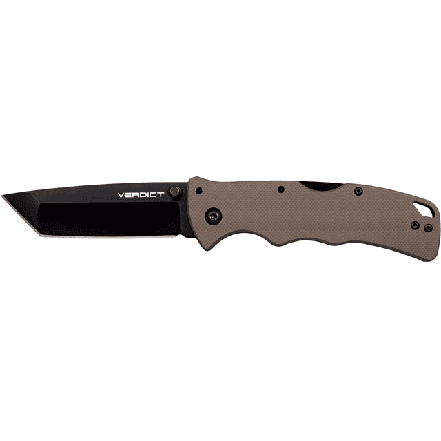 Cold Steel CSFLC3T10AFDE Verdict 3" Folding Tanto Knife Cold Steel CSFLC3T10AFDE Verdict 3" Folding Tanto Knife