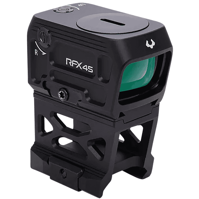 Viridian RFX45 High Mount for 1/3 Lower Cowitness in Black Anodized- 157161 Viridian RFX45 High Mount for 1/3 Lower Cowitness in Black Anodized- 157161
