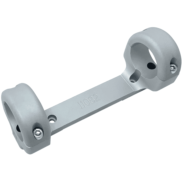 DNZ Game Reaper-Ruger 1 inch tube diameter Scope Mount and Ring Combo in Silver - 58743 DNZ Game Reaper-Ruger 1 inch tube diameter Scope Mount and Ring Combo in Silver - 58743