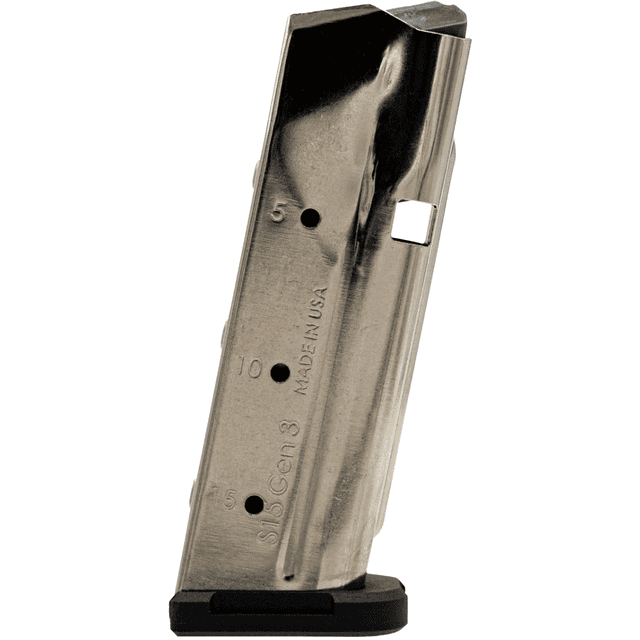 Shield Arms S15 Magazine Gen 3 15rd, 9mm Luger - SAS15NGEN3 Shield Arms S15 Magazine Gen 3 15rd, 9mm Luger - SAS15NGEN3