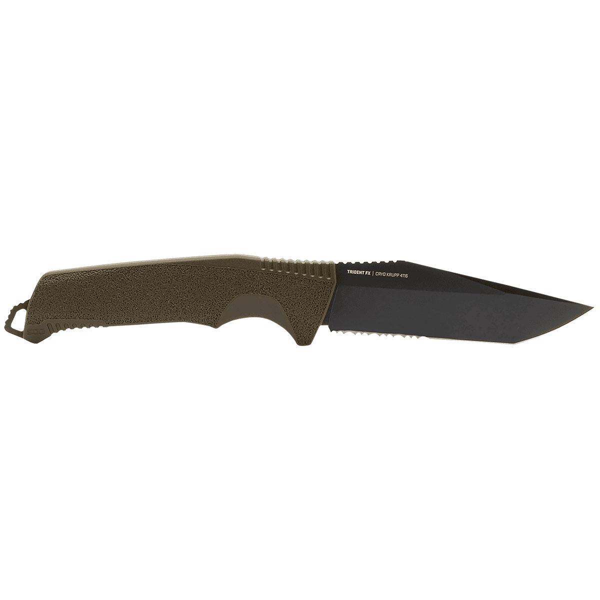 S.O.G SOG17120457 Trident FX 4.20" Fixed Tanto Part Serrated Knife S.O.G SOG17120457 Trident FX 4.20" Fixed Tanto Part Serrated Knife