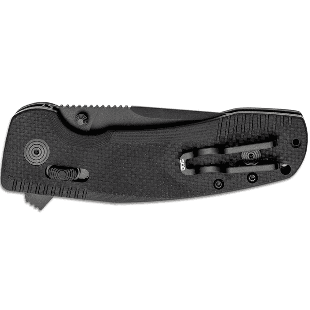 S.O.G SOG12380141 SOG-TAC XR 3.39" Folding Clip Point Knife S.O.G SOG12380141 SOG-TAC XR 3.39" Folding Clip Point Knife