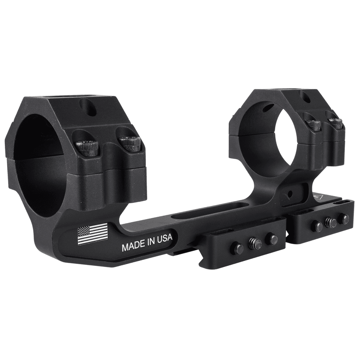 Trijicon Cantilever 30mm tube diameter 1.59 inch Height Scope Mount and Ring Combo in Matte Black - 165494 Trijicon Cantilever 30mm tube diameter 1.59 inch Height Scope Mount and Ring Combo in Matte Black - 165494