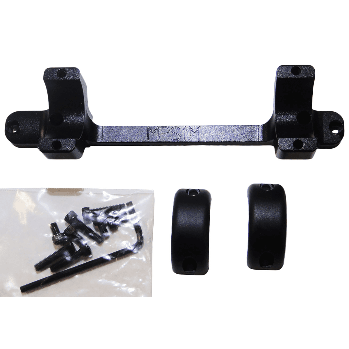 DNZ Game Reaper-Mossberg 1 inch tube diameter Scope Mount and Ring Combo in Matte Black - MPS1M DNZ Game Reaper-Mossberg 1 inch tube diameter Scope Mount and Ring Combo in Matte Black - MPS1M