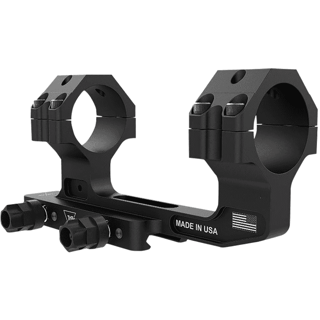 Trijicon Cantilever Mount with Q-LOC Technology 34mm tube diameter Scope Mount and Ring Combo in Matte Black - 165490 Trijicon Cantilever Mount with Q-LOC Technology 34mm tube diameter Scope Mount and Ring Combo in Matte Black - 165490