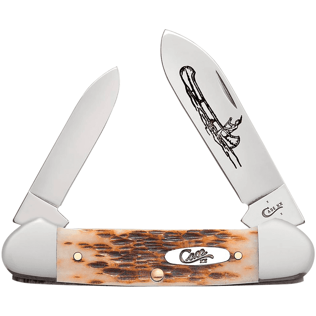 Case 00263 Canoe 2.60"/1.97" Folding Spear/Pen Plain Mirror Polished Knife Case 00263 Canoe 2.60"/1.97" Folding Spear/Pen Plain Mirror Polished Knife