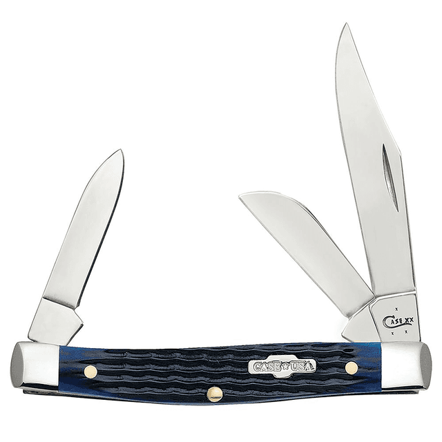 Case 02806 Stockman Medium 2.42"/1.58"/1.57" Folding Clip/Sheepsfoot/Pen Plain Mirror Polished Knife Case 02806 Stockman Medium 2.42"/1.58"/1.57" Folding Clip/Sheepsfoot/Pen Plain Mirror Polished Knife