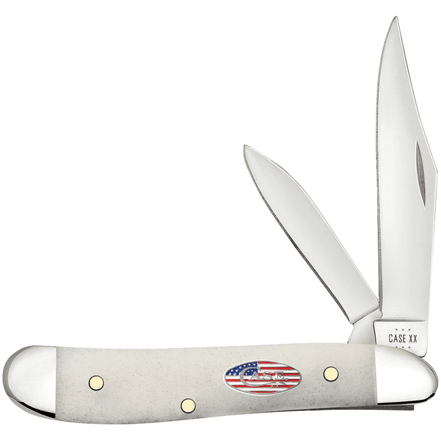 Case 14094 Peanut EDC 2.10"/1.53" Folding Clip Point/Pen Plain Mirror Polished Tru-Sharp SS Blade Case 14094 Peanut EDC 2.10"/1.53" Folding Clip Point/Pen Plain Mirror Polished Tru-Sharp SS Blade