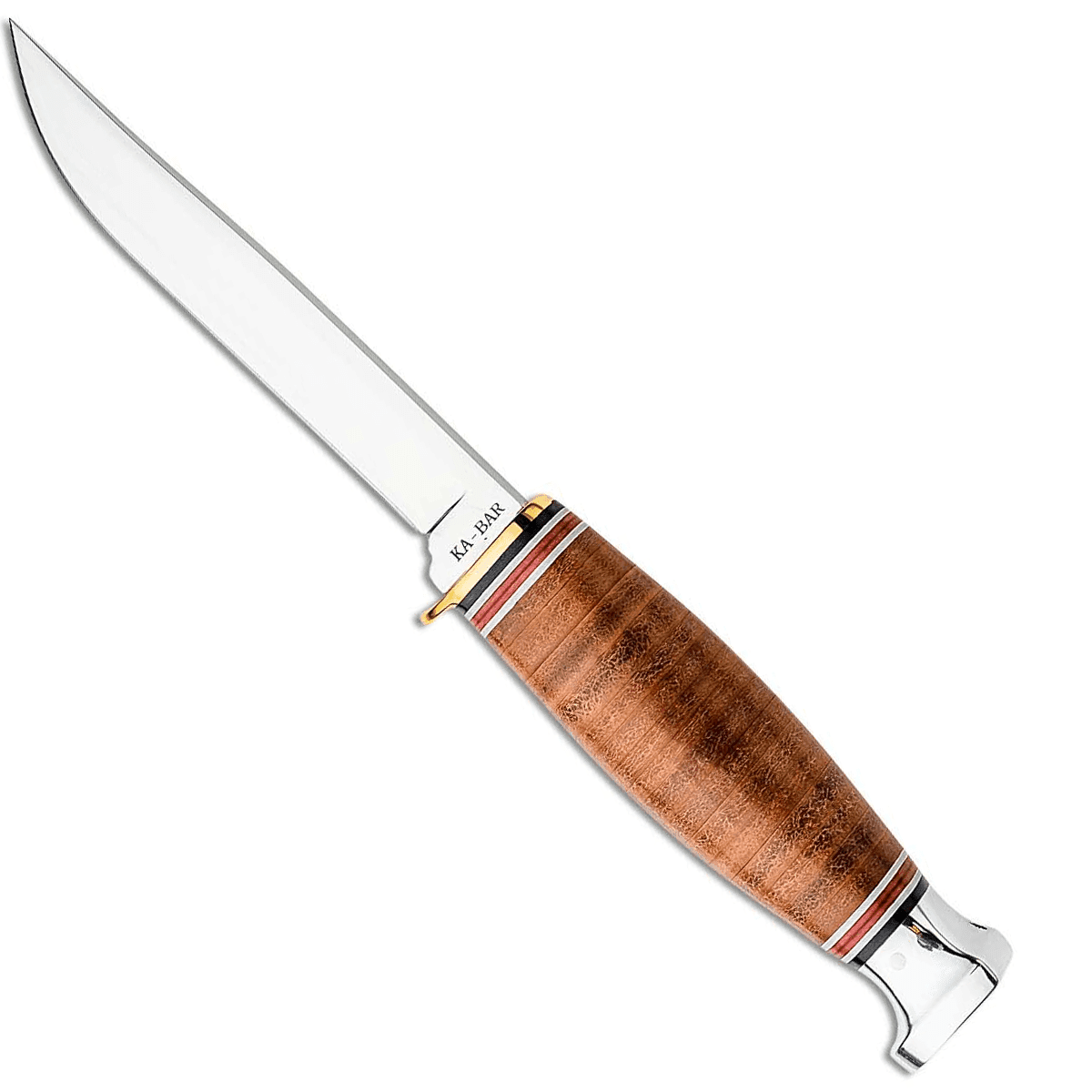 Ka-Bar 1226 Little Finn 3.63" Fixed Clip Point Plain Polished 5Cr15MoV SS Blade Knife Ka-Bar 1226 Little Finn 3.63" Fixed Clip Point Plain Polished 5Cr15MoV SS Blade Knife