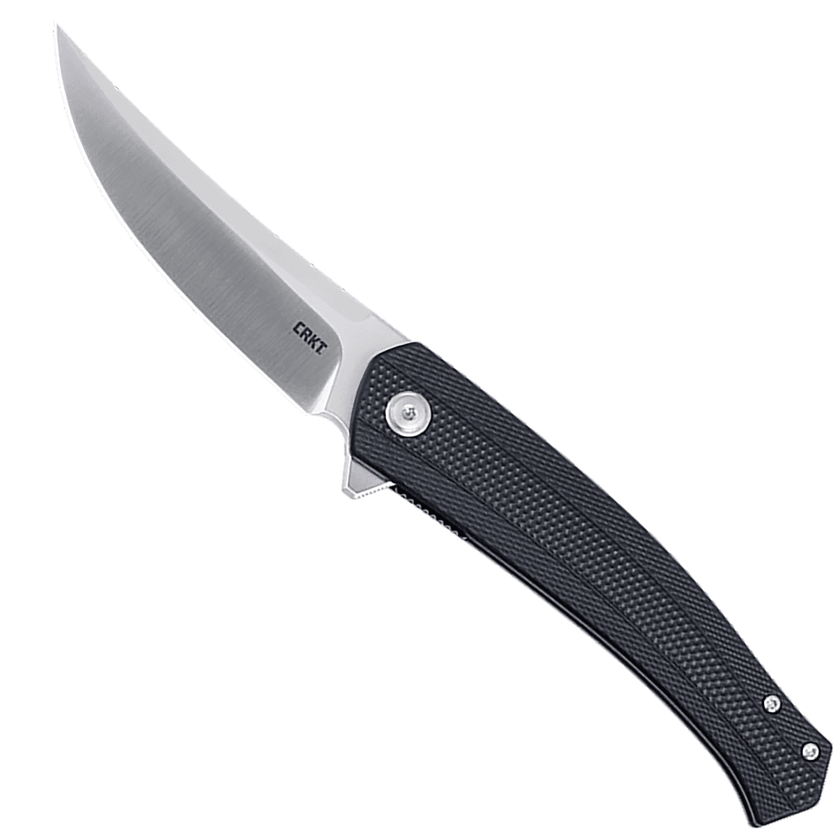CRKT 7060 Persian EDC 3.44" Folding Trailing Point Plain Satin D2 Knife CRKT 7060 Persian EDC 3.44" Folding Trailing Point Plain Satin D2 Knife