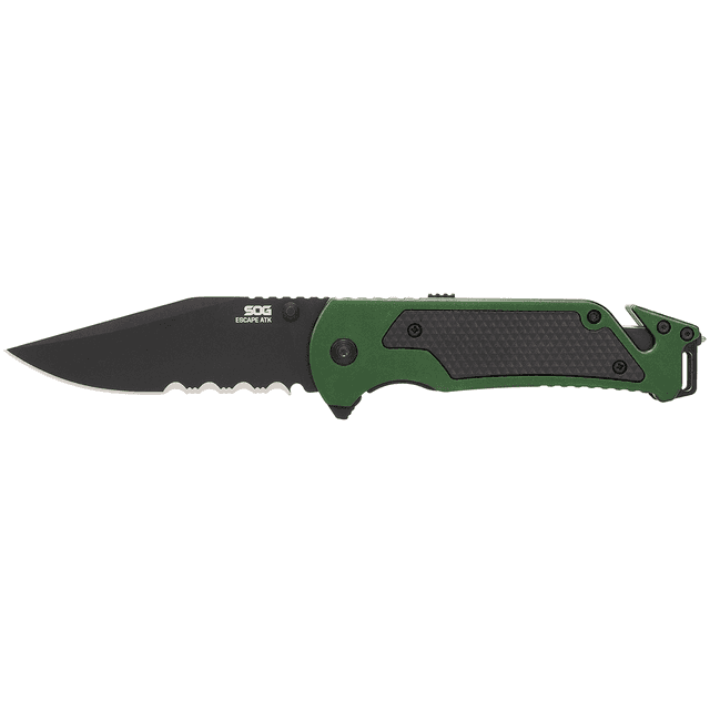 S.O.G SOG11520157 Escape ATK 2.0 EDC 3.40" Folding Clip Point Knife S.O.G SOG11520157 Escape ATK 2.0 EDC 3.40" Folding Clip Point Knife