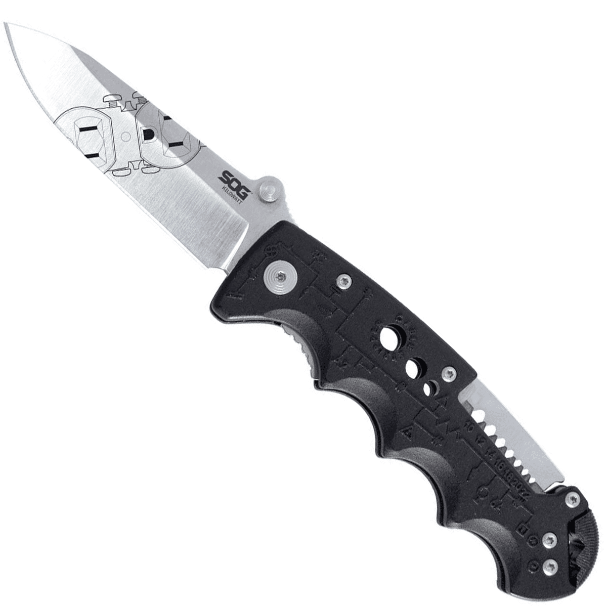 S.O.G SOGEL01CP Kilowatt 3.40" Folding Clip Point Knife S.O.G SOGEL01CP Kilowatt 3.40" Folding Clip Point Knife