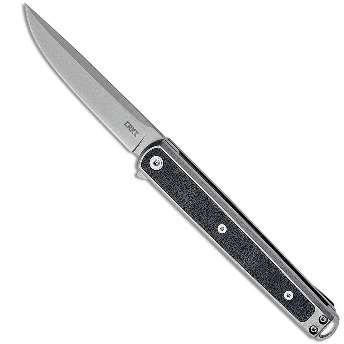CRKT 7123 Seis 3.32" Folding Plain Bead Blasted 4116 Stainless Steel Knife CRKT 7123 Seis 3.32" Folding Plain Bead Blasted 4116 Stainless Steel Knife