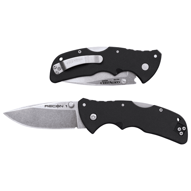 Cold Steel CS27BAS Recon 1 Mini 3" Folding Spear Point Knife Cold Steel CS27BAS Recon 1 Mini 3" Folding Spear Point Knife