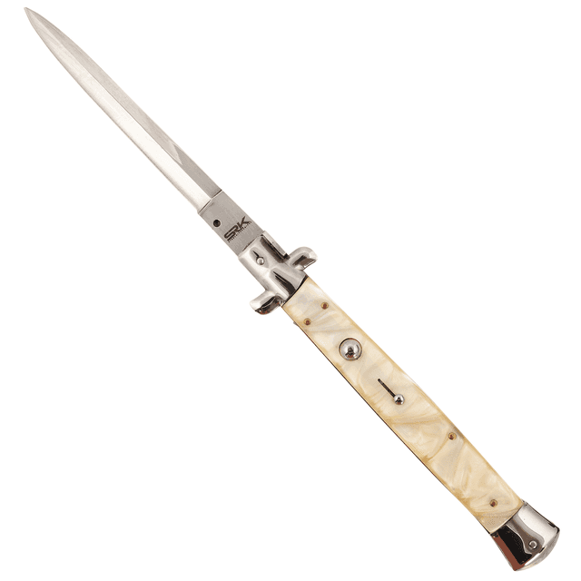 Steel River Knives CIMOPD Spartan 6" Italian Dagger Polished Blade 7" Knife Steel River Knives CIMOPD Spartan 6" Italian Dagger Polished Blade 7" Knife