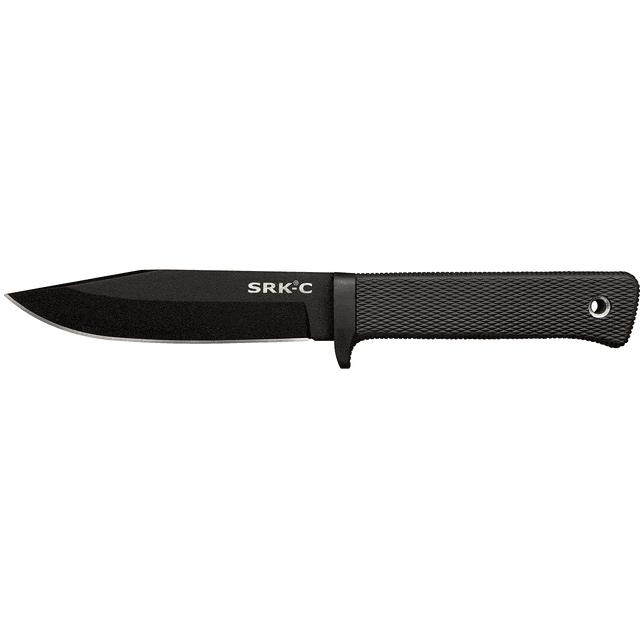 Cold Steel CS49LCKD SRK Compact 5" Fixed Plain Black Tuff-Ex Finish SK-5 Knife Cold Steel CS49LCKD SRK Compact 5" Fixed Plain Black Tuff-Ex Finish SK-5 Knife
