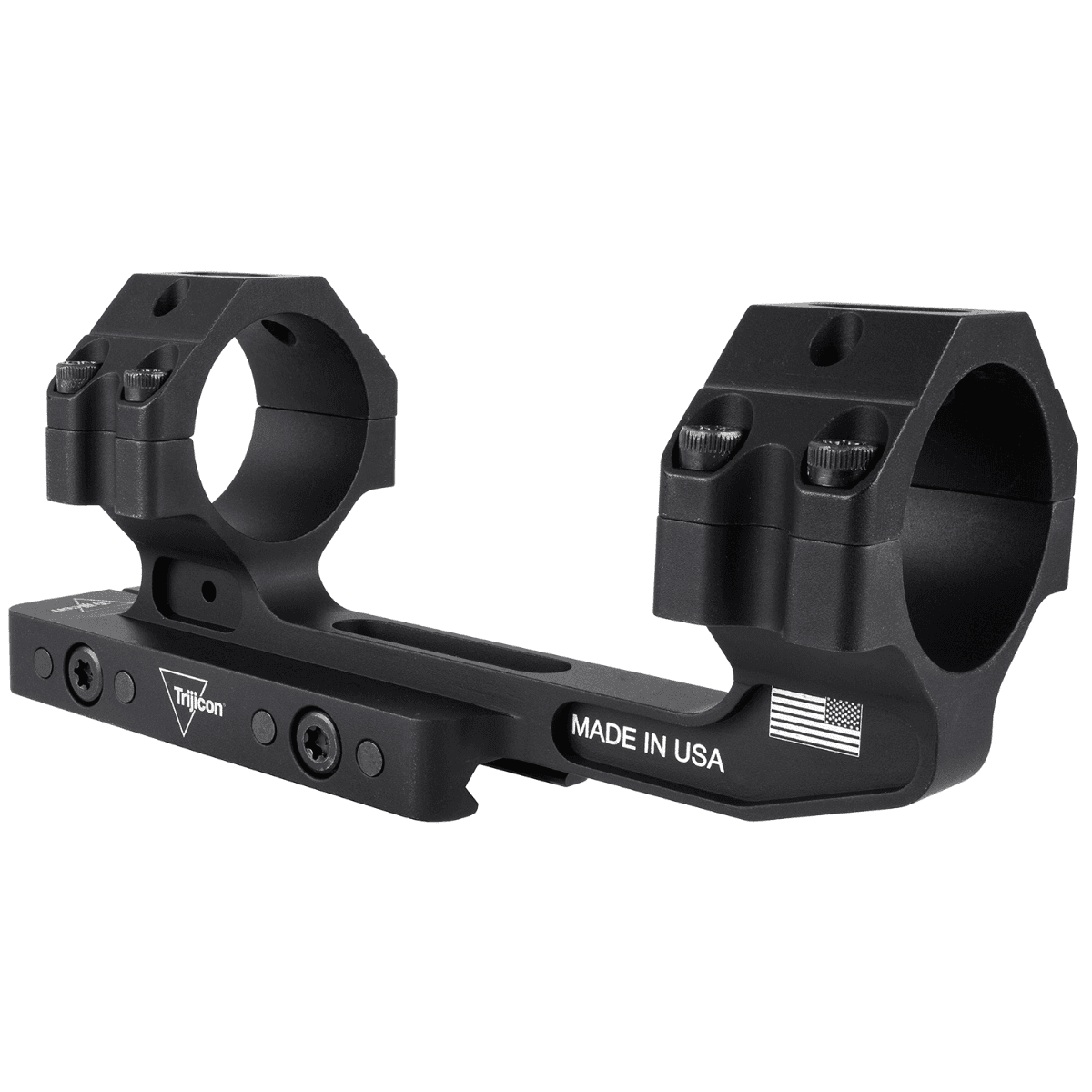 Trijicon Cantilever 34mm tube diameter 1.535 inch height Mount Scope Mount and Ring Combo in Matte Black - 165491 Trijicon Cantilever 34mm tube diameter 1.535 inch height Mount Scope Mount and Ring Combo in Matte Black - 165491