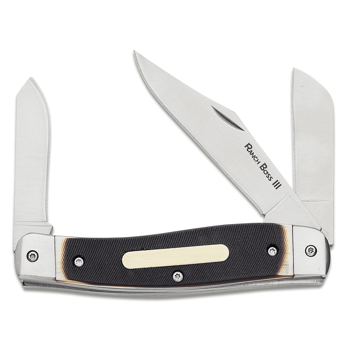 Cold Steel CSFLSTKMN Stockman 2"/2.30"/3.50" Folding Clip/Sheepsfoot/Spey Knife Cold Steel CSFLSTKMN Stockman 2"/2.30"/3.50" Folding Clip/Sheepsfoot/Spey Knife