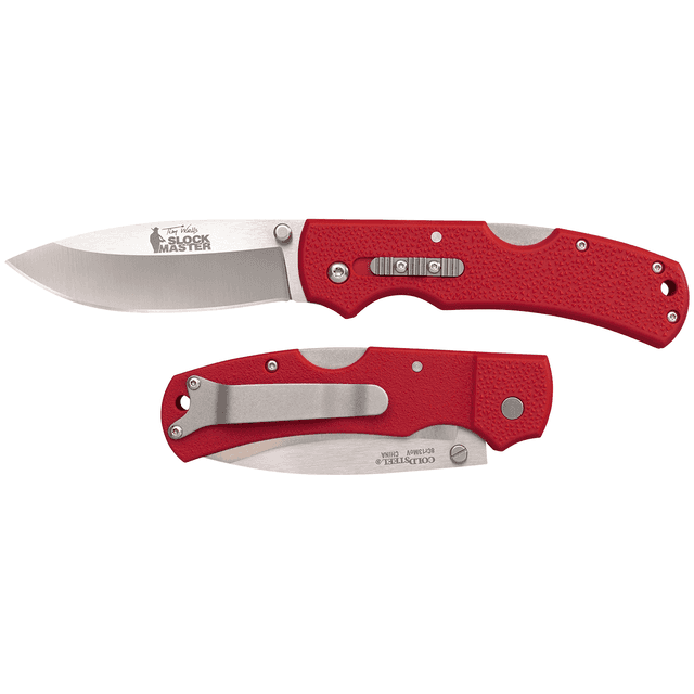 Cold Steel CS23JK Double Safe Slock Master 3.50" Folding Drop Point Knife Cold Steel CS23JK Double Safe Slock Master 3.50" Folding Drop Point Knife