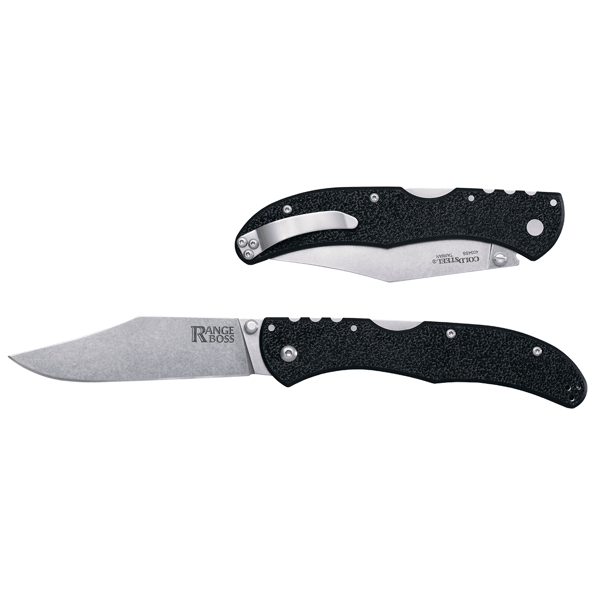Cold Steel CS20KR5 Range Boss 4" Folding Plain Clip Point Knife Cold Steel CS20KR5 Range Boss 4" Folding Plain Clip Point Knife