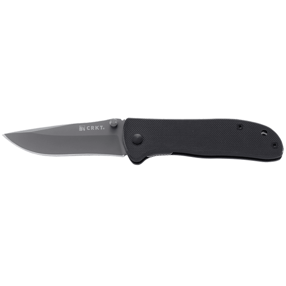 CRKT 6450K Drifter 2.88" Folding Plain Gray TiCN 8Cr14MoV Knife CRKT 6450K Drifter 2.88" Folding Plain Gray TiCN 8Cr14MoV Knife