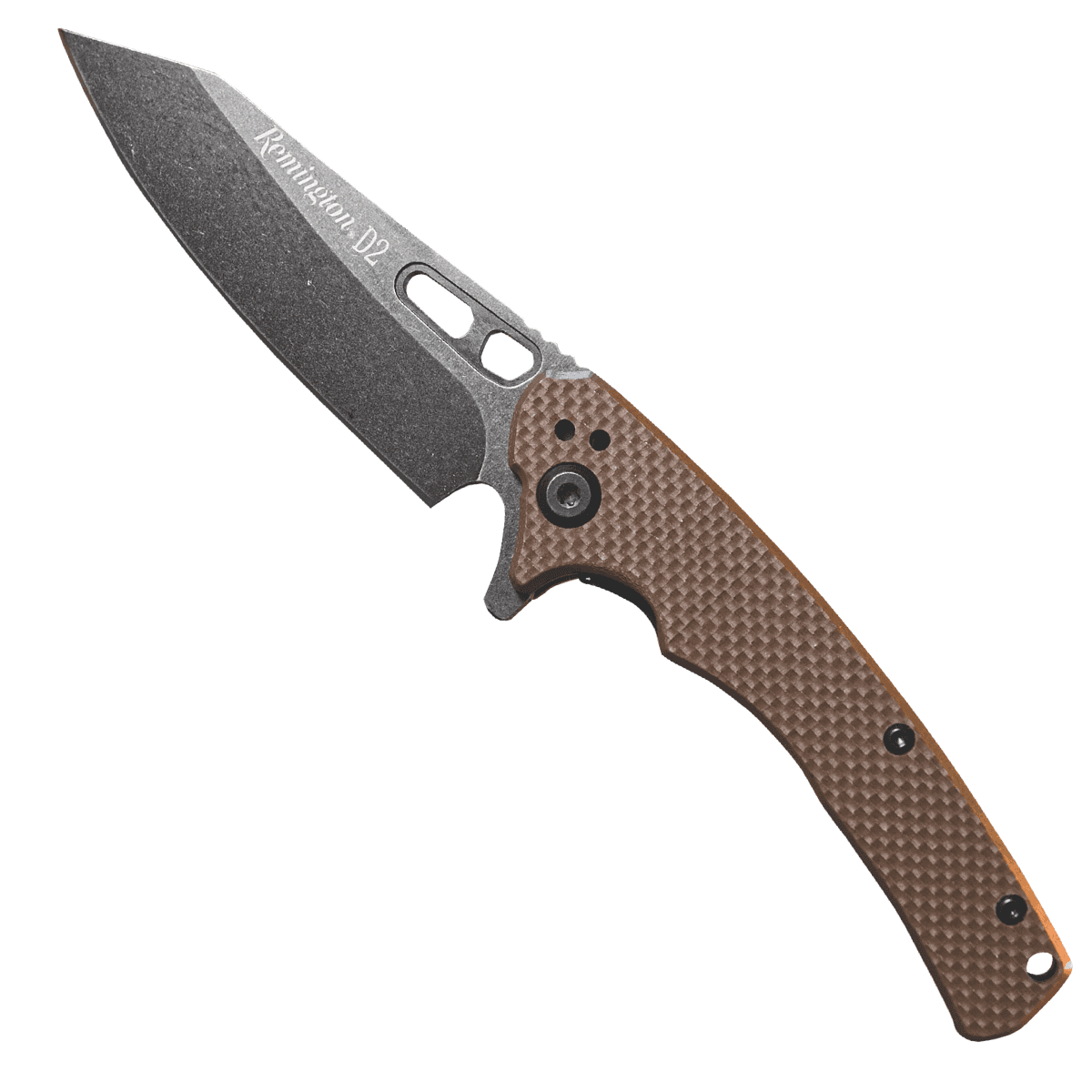 Remington Accessories 15664 EDC Folding Caper Stonewashed D2 Knife Remington Accessories 15664 EDC Folding Caper Stonewashed D2 Knife